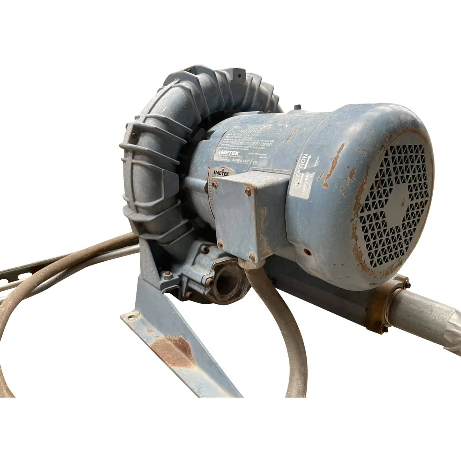 200 psi, Ametek #DR833, Regenerative Blower, 5 HP, 3450 RPM, 200 psi @ 40 deg. - Image 2