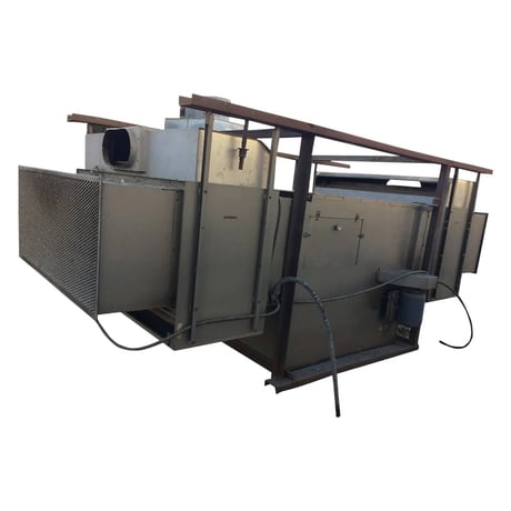 320000 BTU/hr., Hastings Industries, Inc. #DF-800-S, Furnace Heater, 8450 CFM, 570 RPM blower, 0.5 HP, 1725 - Image 2