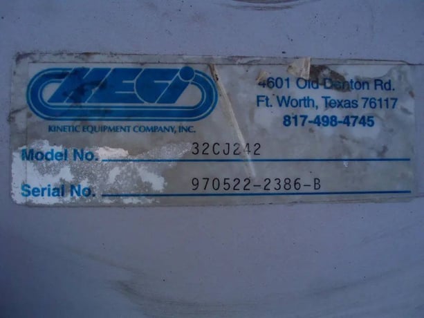 KECI #32JC242, Stainless Steel Fan, 0 HP, 1725 RPM, 208-230/460 V, 2' 1" diameter Fan\ - Image 6