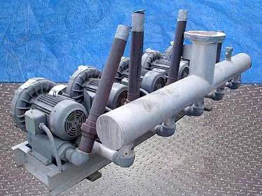 Morris #Ice-Master-VFC804A-7W, Blower Bank, 10 HP, 388 CFM max, 8" diameter x 91" header - Image 4