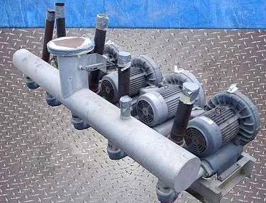 Morris #Ice-Master-VFC804A-7W, Blower Bank, 10 HP, 388 CFM max, 8" diameter x 91" header - Image 5