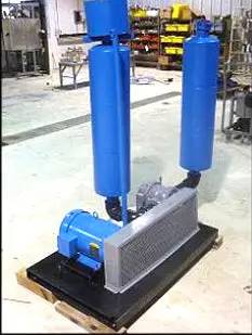 145 cfm, Permco, Inc. #3600-LH-IN, Blower/Vacuum Pump with Silencer, 5 HP, 3.5 psi, 1850 RPM, 3.5 BHP, 2.5" - Image 3