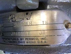 145 cfm, Permco, Inc. #3600-LH-IN, Blower/Vacuum Pump with Silencer, 5 HP, 3.5 psi, 1850 RPM, 3.5 BHP, 2.5" - Image 5