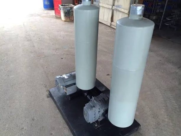 347 cfm, Sutorbilt #4MP, Legend Blower with Twin Silencers, 10 HP, 3600 RPM max, 230/460 V, 1755 RPM motor - Image 4