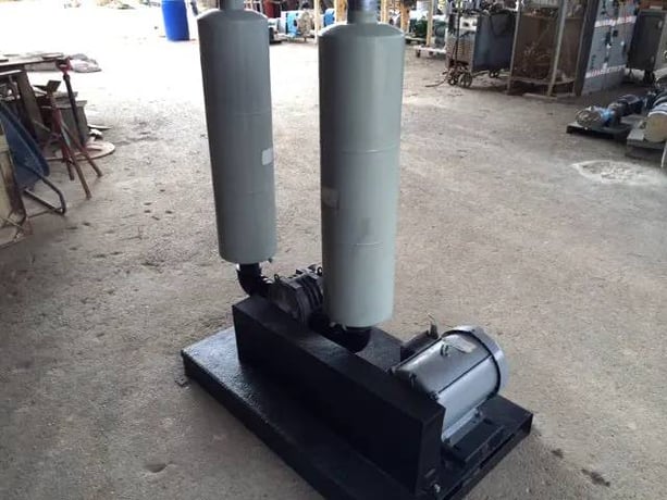 347 cfm, Sutorbilt #4MP, Legend Blower with Twin Silencers, 10 HP, 3600 RPM max, 230/460 V, 1755 RPM motor - Image 6