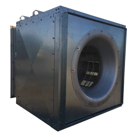 15000 cfm, Loren Cook #331-SQN-330SQN-B, Centrifugal Fan, 962 RPM max, 460 V, 2018 - Image 1