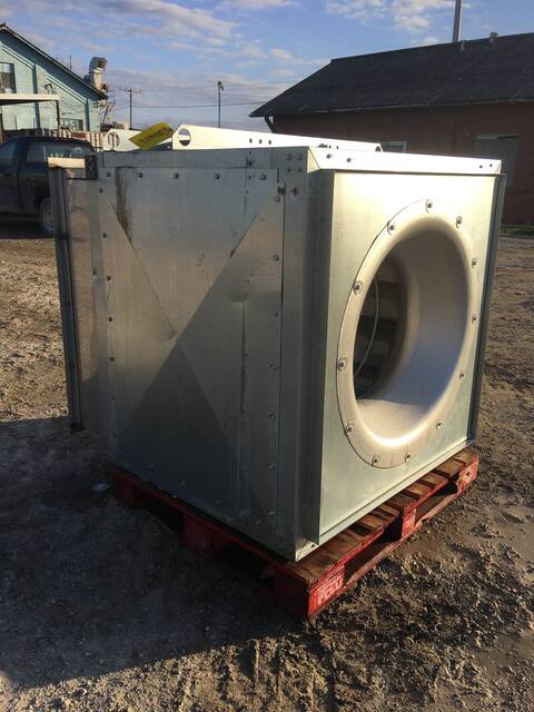 15000 cfm, Loren Cook #332-SQN-330SQN-B, Centrifugal Fan, 962 RPM max, 460 V, 2018 - Image 10