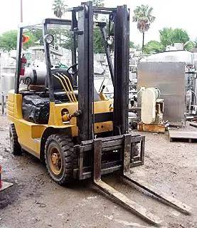 Mitsubishi #GP25, Forklift, Propane, 4-Cylinder, 42" L x 4" width fork - Image 3