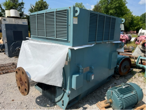 3500 HP 1189 RPM Teco Westinghouse, Frame 6316 SPCL, weather protected I/II, SB, 2300/4160 Volts - Image 1
