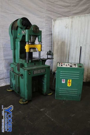 30 Ton, Bruderer #BSTA30, high-speed production press, 3-post, 1.57" stroke, 8" Shut Height, 1.57" adj. - Image 4