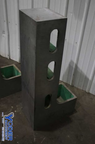 10.75" x 42" x 19.75" High Aluminum angle plates - Image 2
