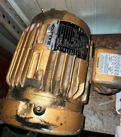 2 HP 1755 RPM Baldor #EM3587T, Electric Motor, Frame 145T, 230/460 Volt, 5.4/2.7 amp - Image 1