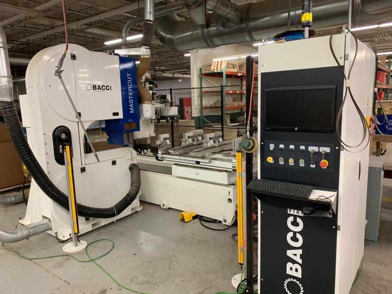 Bacci #MasterCut, Band Saw w/ NC Router & ATC, 49.2" cut L, 61" loading depth, 29" cutting depth, 6" cut H - Image 1