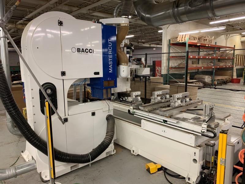 Bacci #MasterCut, Band Saw w/ NC Router & ATC, 49.2" cut L, 61" loading depth, 29" cutting depth, 6" cut H - Image 2