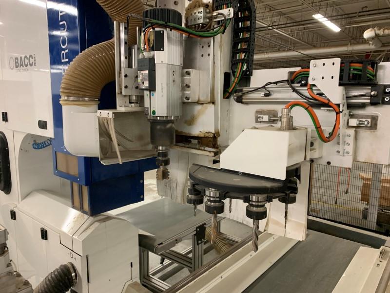 Bacci #MasterCut, Band Saw w/ NC Router & ATC, 49.2" cut L, 61" loading depth, 29" cutting depth, 6" cut H - Image 6