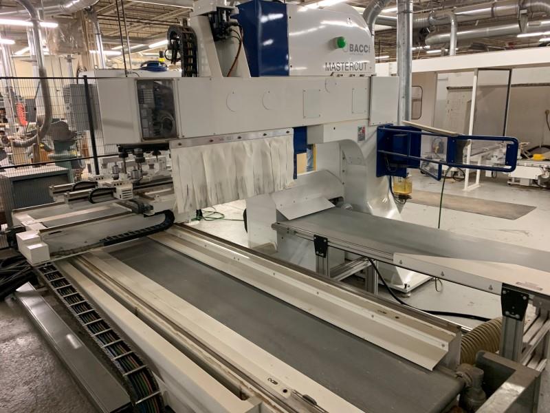 Bacci #MasterCut, Band Saw w/ NC Router & ATC, 49.2" cut L, 61" loading depth, 29" cutting depth, 6" cut H - Image 9