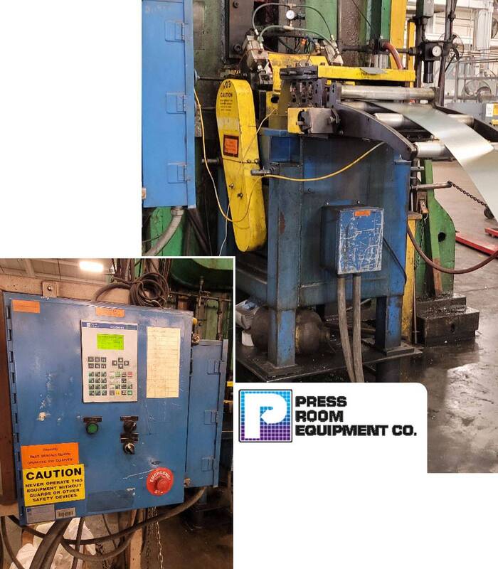 12" x .104" Press Room Equipment #P325F12R212-SPR, Servo Feed, 80-100 psi - Image 1