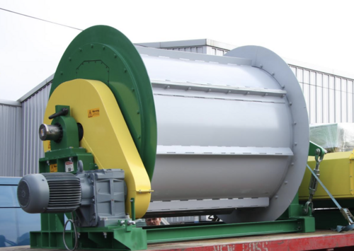 60" x 72" magnapower electro frag magnetic drum #e, 11 KW gear reduced motor, new - Image 1