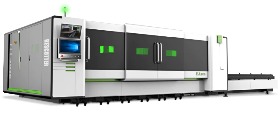 Bescutter #Flyspeed, Fiber Laser, 12000 watt, 8' x 20' cutting area, FS8000 Control System, new - Image 1