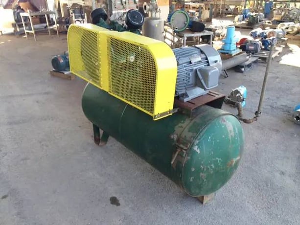 15 HP Champion #Centurion II, 2 Stage Air Compressor, 49 cfm, 175 psi, 120 gallon tank, 1745 RPM, 230/460 V - Image 4