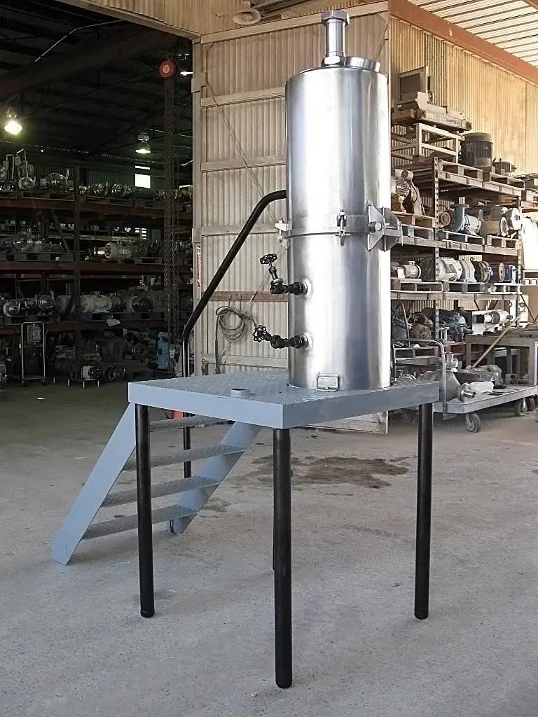 C E Rogers, Vacuum Pan Evaporator, 35 gallon, (2) 5" diameter sight glass, 30-1/2" wide tank access, 4-step - Image 7