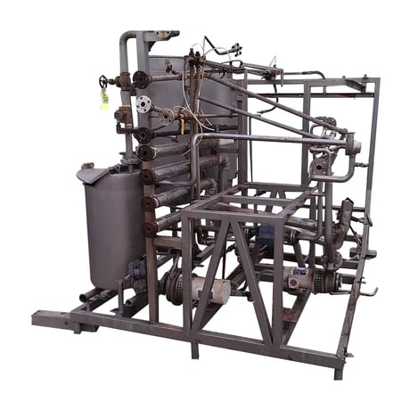 Hebeler Corp, Essence Recovery Skid With Storage Tanks and Pumps, 60 psig @ 100 F, 1994 - Image 2