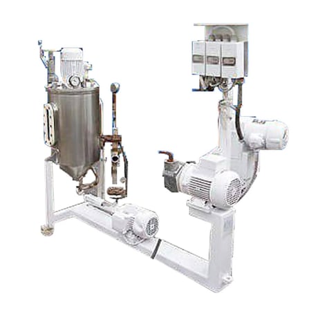 8 gallon Stainless Steel Centrifugal Deaerator Skid, 7-1/2" diameter Mixing head, 3/4 HP mixer, 1/2 HP pump - Image 2