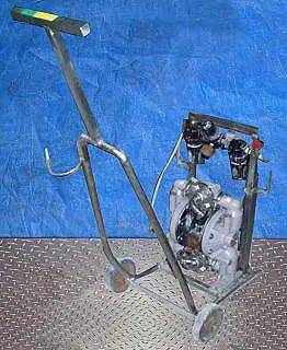 1" ARO Aro #6661AF-3EB-C, Diaphragm Pump, 47 GPM max, 1/8" diameter Max particle size, 3/8" diameter Air - Image 4