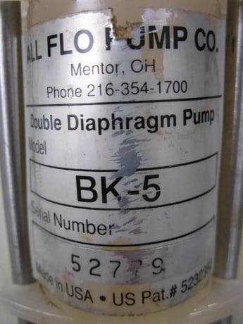 .5" Yamada #NDP-5FPT, Diaphragm Pump, 0.5 MPa air pressure - Image 8