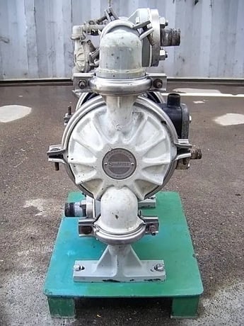 1" Warren Rupp #PB1-A, Double Diaphragm Pump, 100 psi - Image 8