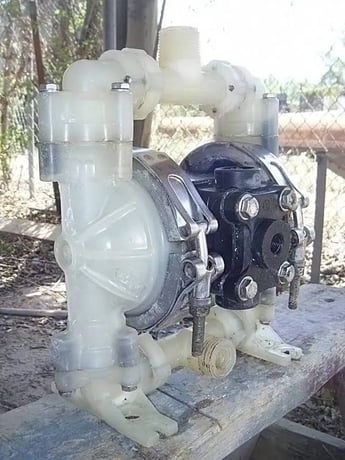 .7" Warren Rupp Rupp #PB1/2-A, Double Diaphragm Pump, 100 psi - Image 8