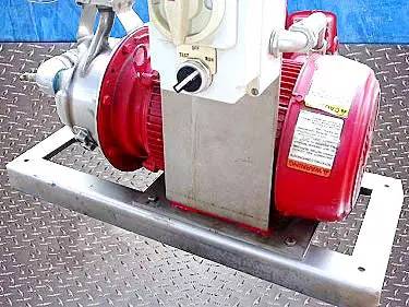 100 GPM, Itt Bell & Gossett Bell & Gossett #1x1-1/2X6QT, Centrifugal Pump, 7.5 HP, 3456 RPM, 1.5" inlet, 1" - Image 10