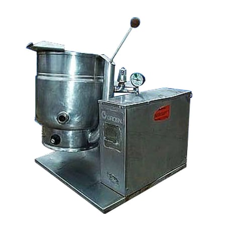 5 gallon Groen #TDH/20, Gas-Fired Jacketed Kettle, 50 psi @ 300 F, 0.92 HP boiler, 31000 BTU/hr., 1-1/4" - Image 1