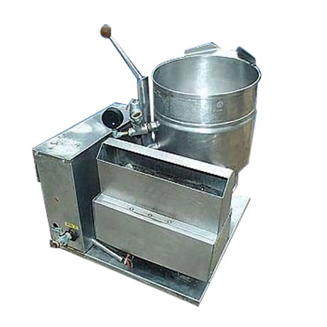 5 gallon Groen #TDH/20, Gas-Fired Jacketed Kettle, 50 psi @ 300 F, 0.92 HP boiler, 31000 BTU/hr., 1-1/4" - Image 2