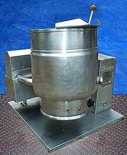 5 gallon Groen #TDH/20, Gas-Fired Jacketed Kettle, 50 psi @ 300 F, 0.92 HP boiler, 31000 BTU/hr., 1-1/4" - Image 5