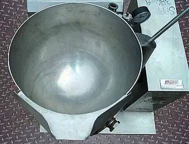 5 gallon Groen #TDH/20, Gas-Fired Jacketed Kettle, 50 psi @ 300 F, 0.92 HP boiler, 31000 BTU/hr., 1-1/4" - Image 9