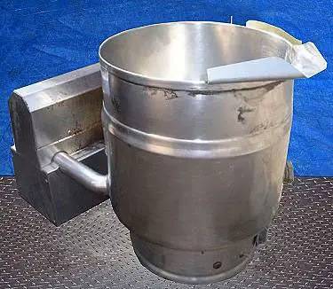 5 gallon Groen #TDH/20, Gas-Fired Steam Jacketed Kettle, 50 psi @ 300 F, 0.92 HP boiler, 31000 BTU/hr.1" - Image 6