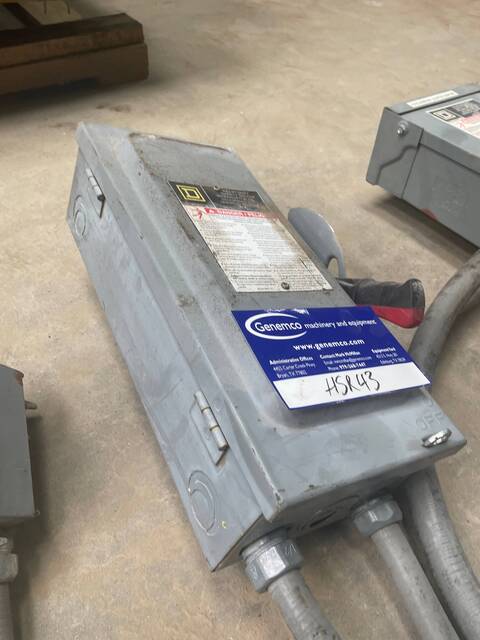 30 Amp. Square D #DU32RB, Safety Switches, 240 VAC - Image 7