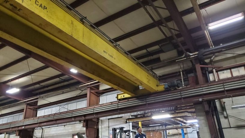 20 Ton, Shaw-Box, 51' 2" Span, 22' lift, pendant control, 460/3/60 [#2388] - Image 4