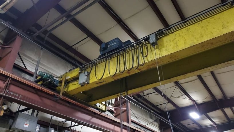 20 Ton, Shaw-Box, 51' 2" Span, 22' lift, pendant control, 460/3/60 [#2388] - Image 2