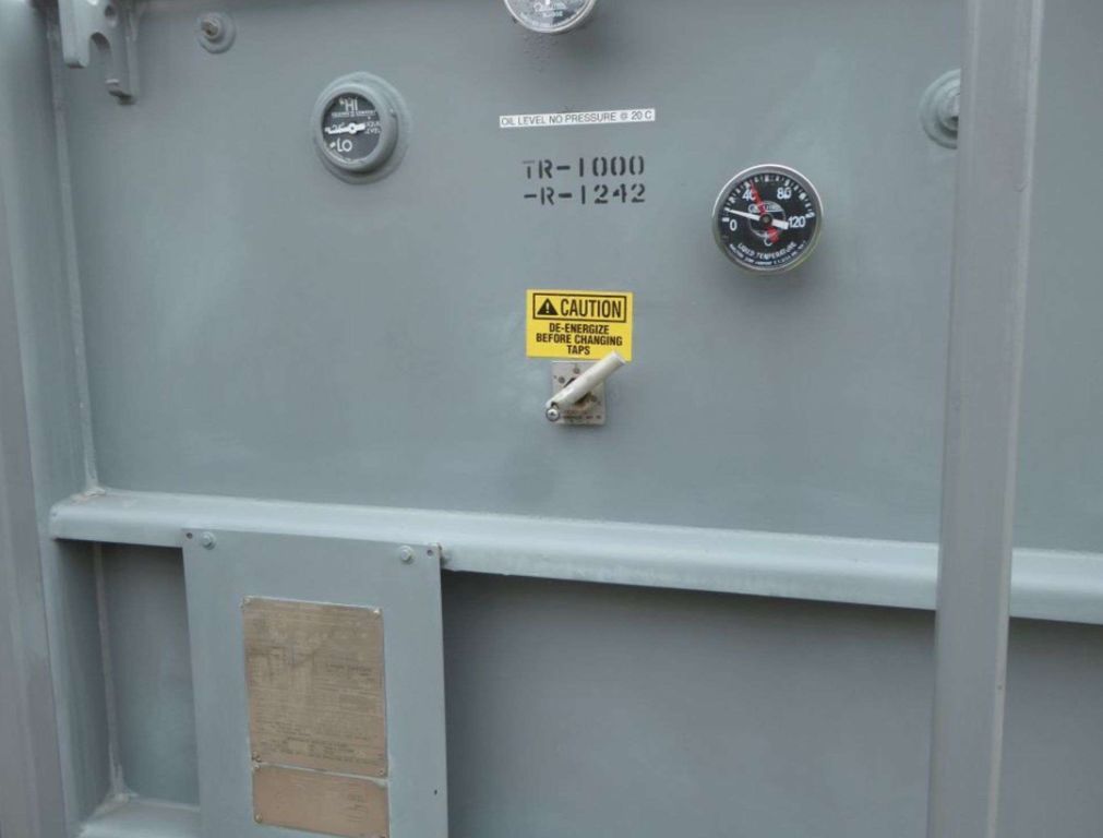 1000 KVA 13800 Delta Primary, 600Y/347 Secondary, Square D, 1990 - Image 5