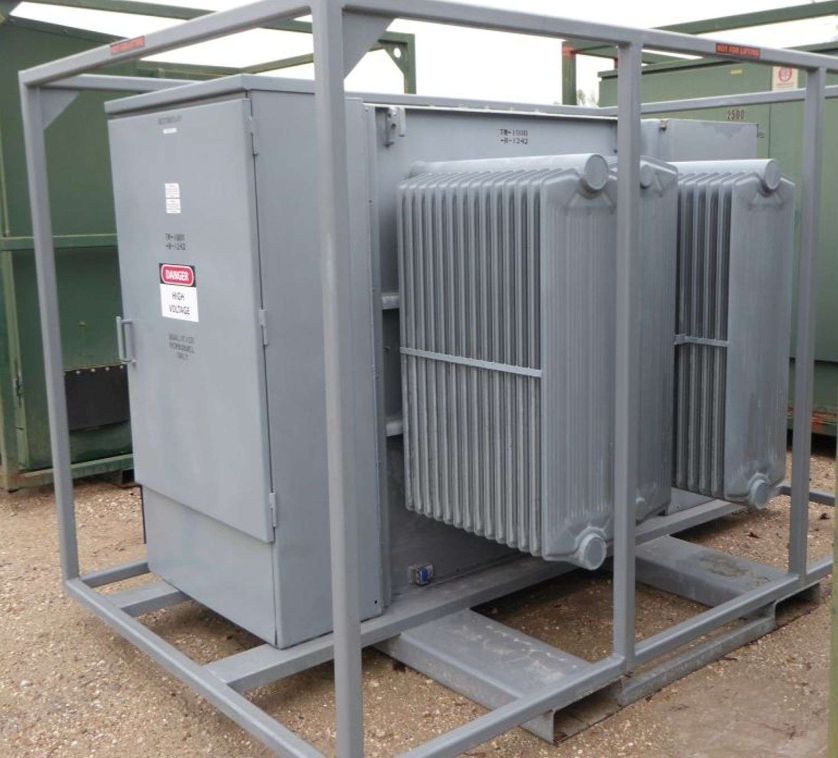 1000 KVA 13800 Delta Primary, 600Y/347 Secondary, Square D, 1990 - Image 7