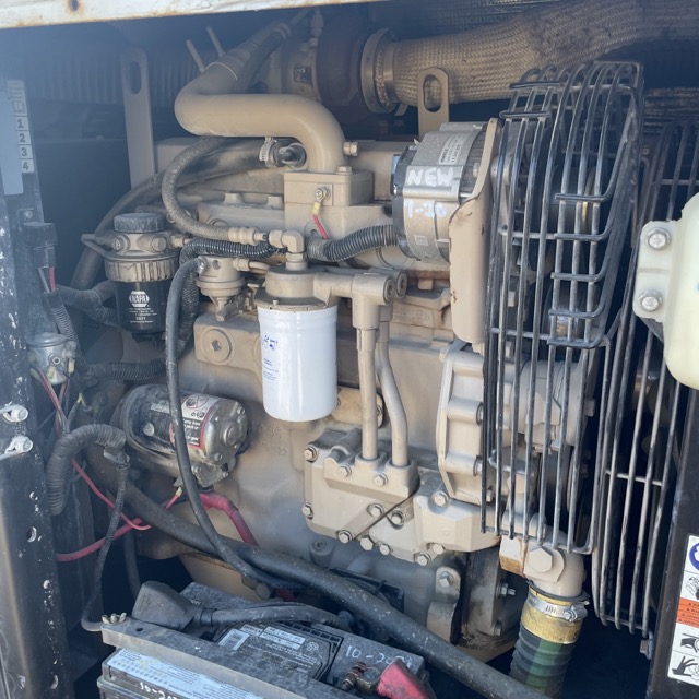 58 KW Wacker #G70, diesel generator, sound attenuated enclosure, multi-voltage, EPA Tier 3, 8128 hours, 2008 - Image 6
