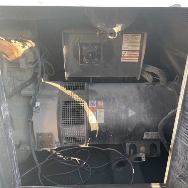 58 KW Wacker #G70, diesel generator, sound attenuated enclosure, multi-voltage, EPA Tier 3, 8128 hours, 2008 - Image 7