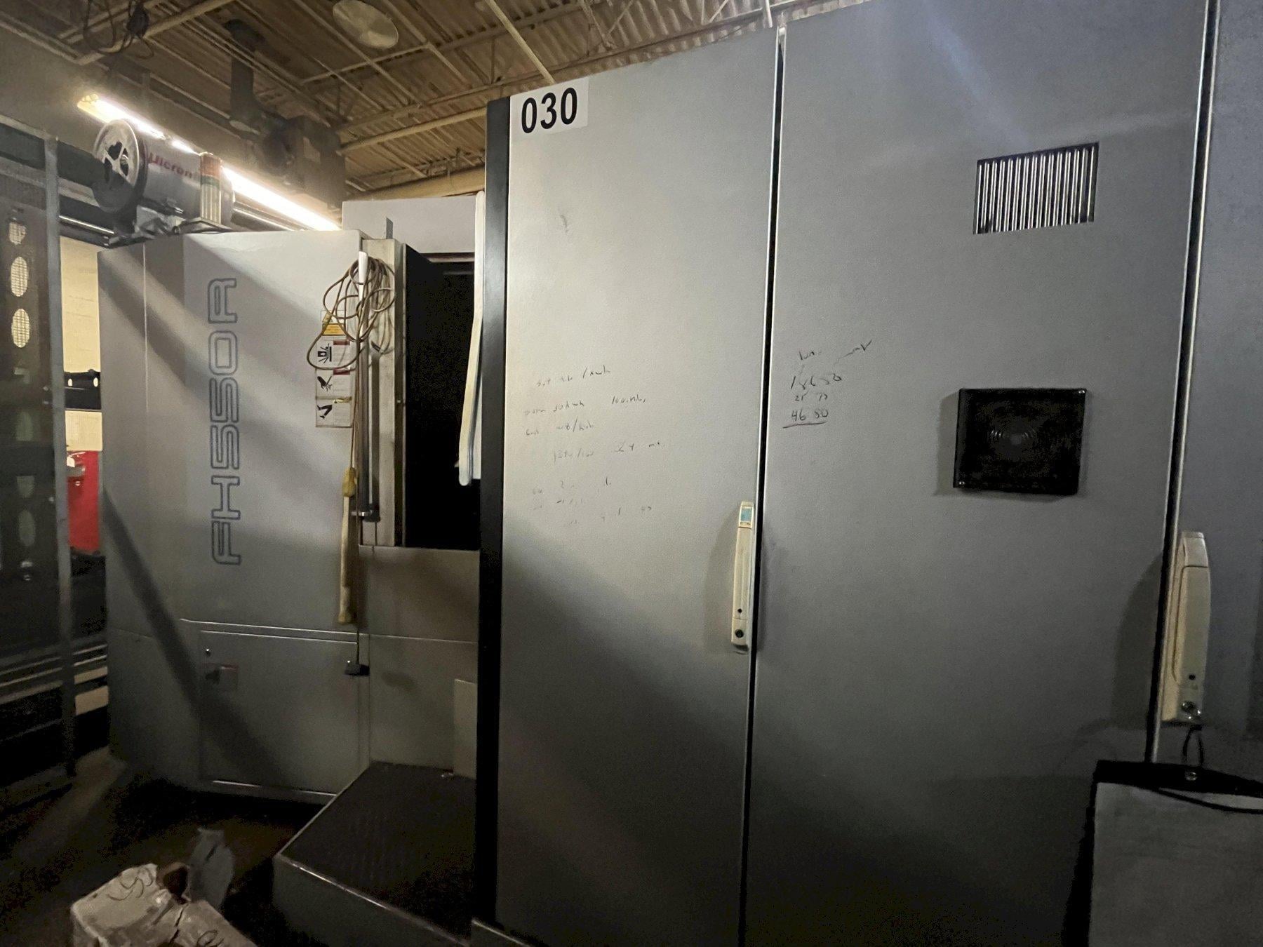 Toyoda #FH-550R, CNC horizontal machining center, 230 automatic tool changer, 15000 RPM, #50, 4-Axis, Fanuc - Image 8