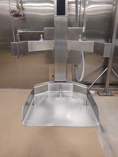 ServoLift Stainless Steel #HF, tumbling mixer, 150 bar hydraulic pressure, 2010 - Image 3