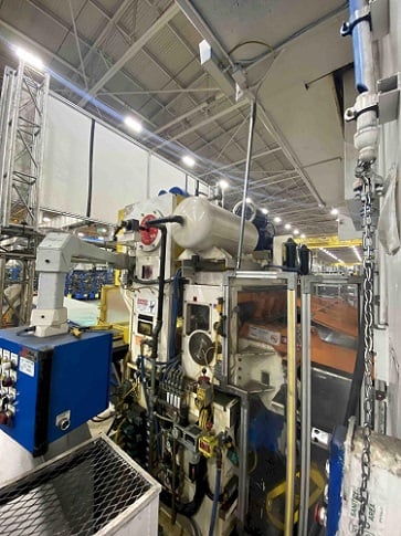 50000 lb. Automatic Feed #504872, coil feed line, 48" x .125", 60 SPM, 2000 - Image 5