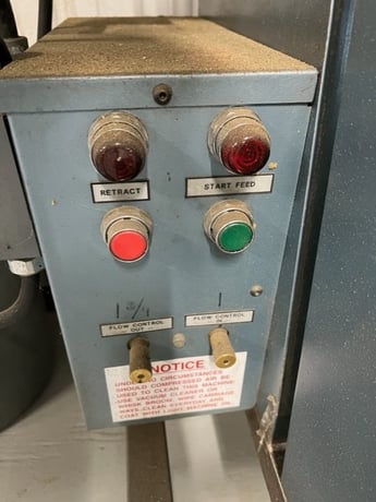 USNR Dual Head Resurfacers, 3-guide milling, good working condition, stand included - Image 2