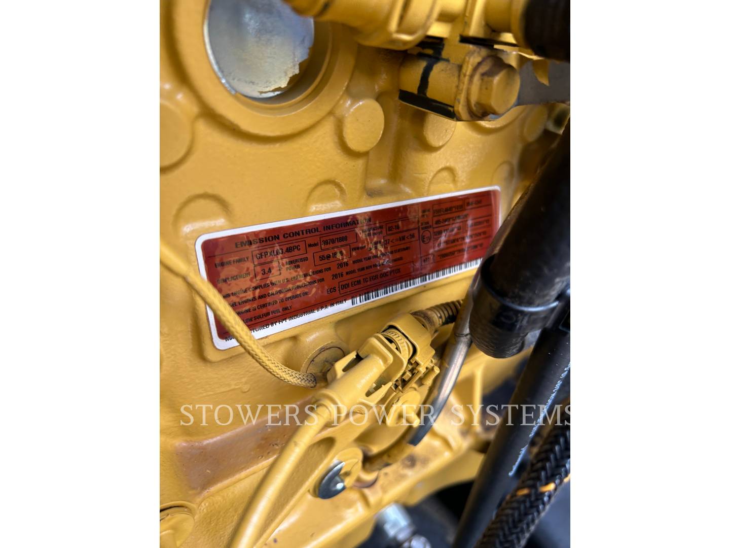 48 KW Caterpillar #XQ60, Diesel, auto start, trailer mounted, S/N CF600254, 2017 - Image 4