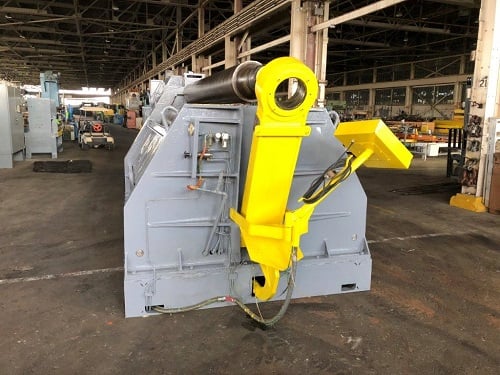 10' x 1/2" Haeusler #VRM-HY-3000x12, double initial pinch plate bending roll, 1968 - Image 3